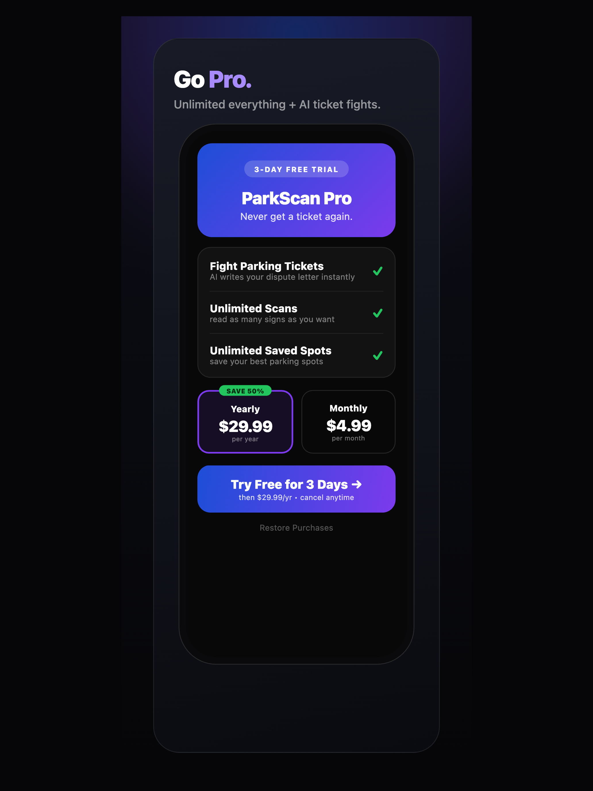 ParkScan AI: Sign Reader screenshot 11