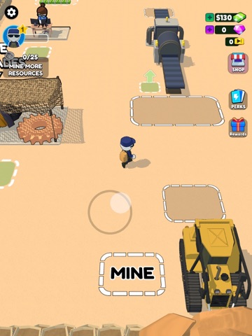 Army Base Miner iPad screenshot