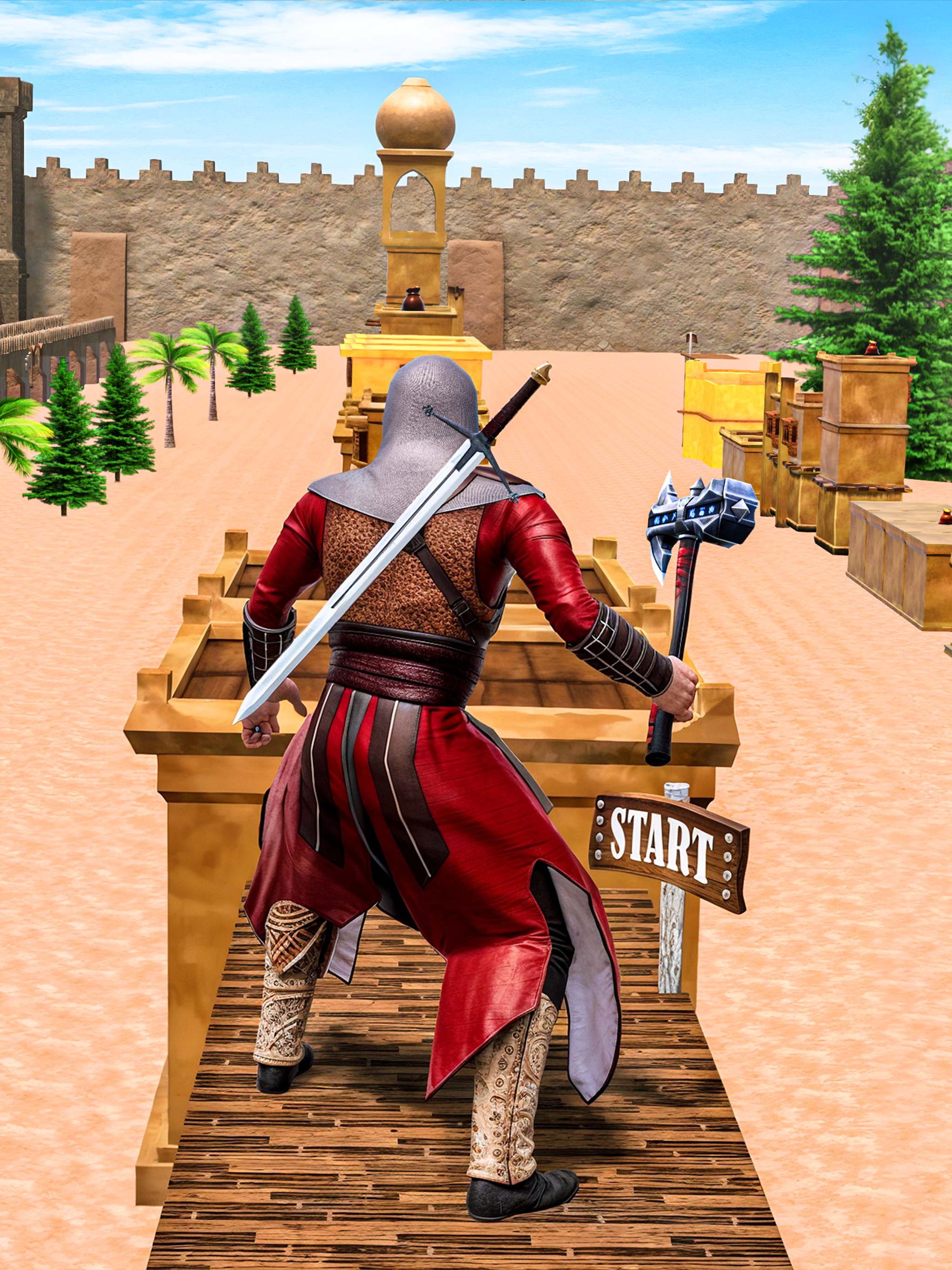 Parkour Runner Ancient City screenshot 7