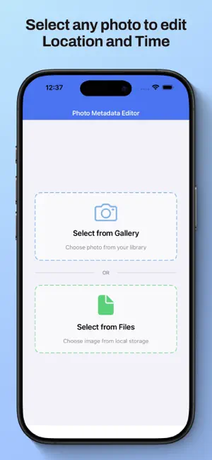 Simple Photo Meta Editor screenshot 1