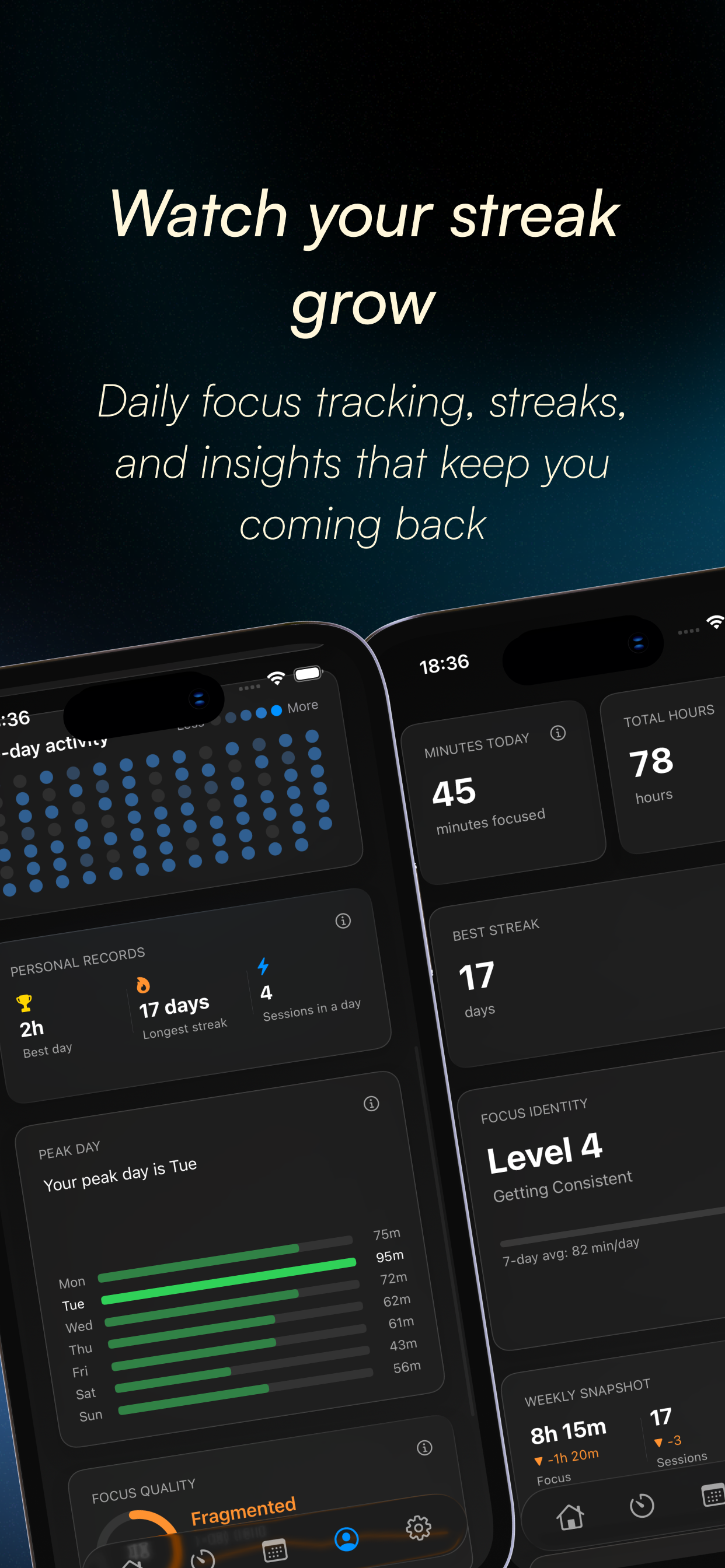 Hush: Focus & Pomodoro Timer