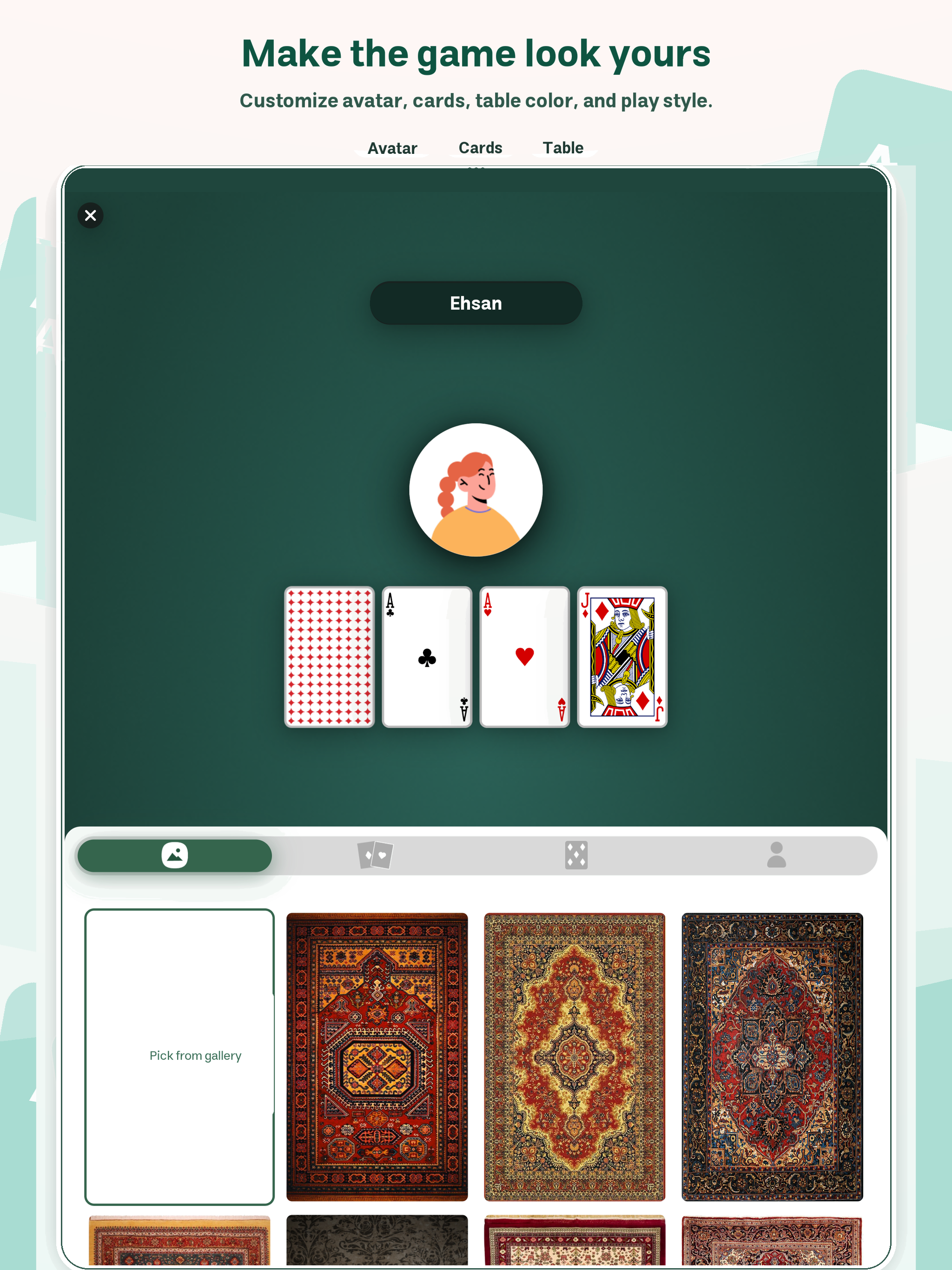 Online Hokm Game screenshot 8