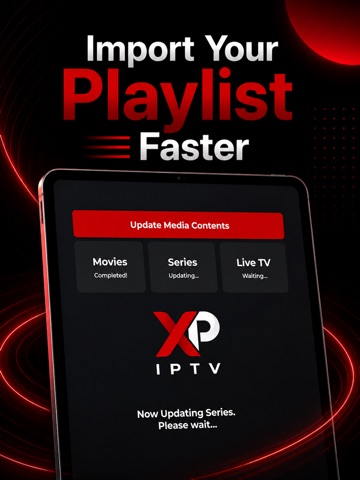 XP IPTV iPad screenshot 3