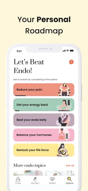Endometriosis Tracker: Endo45 screenshot 4