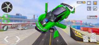Rash Drive Car Crash Simulator iPhone screenshot