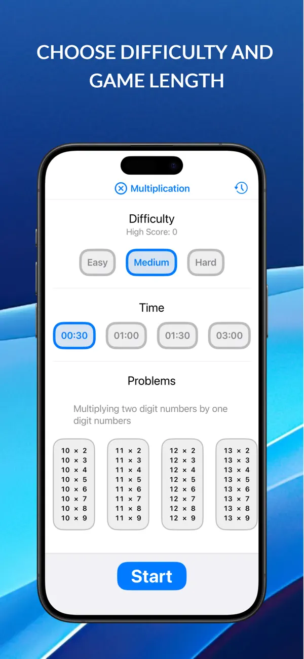 #3. Mental Math Practice & Games (iOS) 作者: Jeff Holliday Software