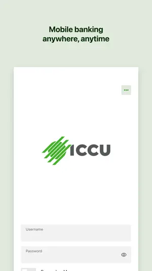 ICCU Mobile Banking screenshot 1