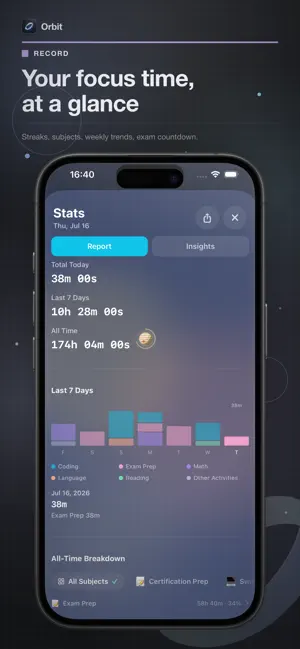 Orbit - Silent Study Room screenshot 3