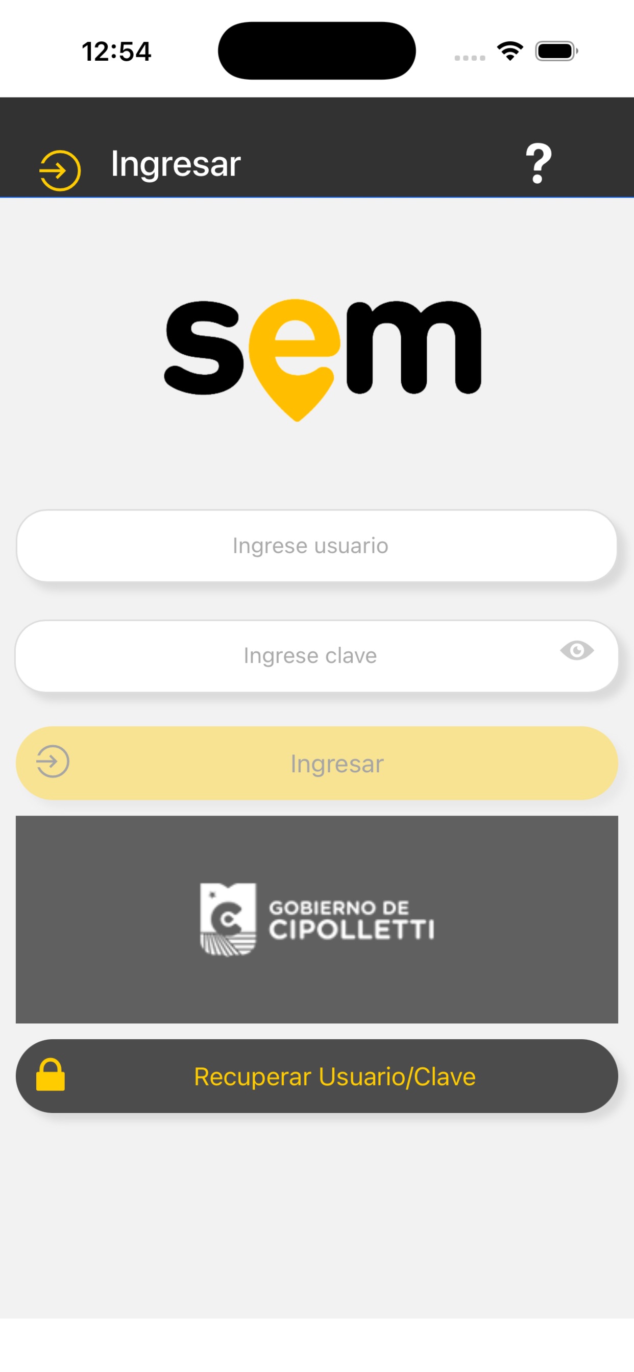 Screenshot 1 of SEM Kiosco