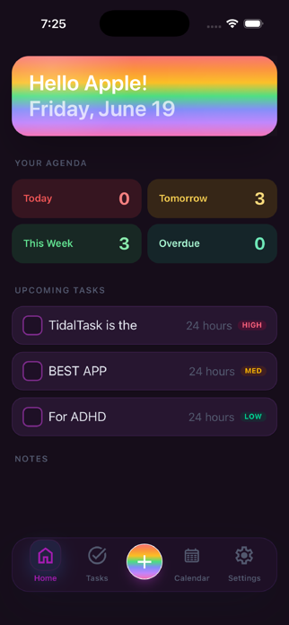 TidalTask Screenshot 1 of 4