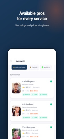 Fixro — Servicii pentru Casă screenshot