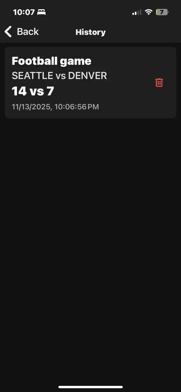#3. Scoreboard with Timer (iOS) 由: Cody Graves