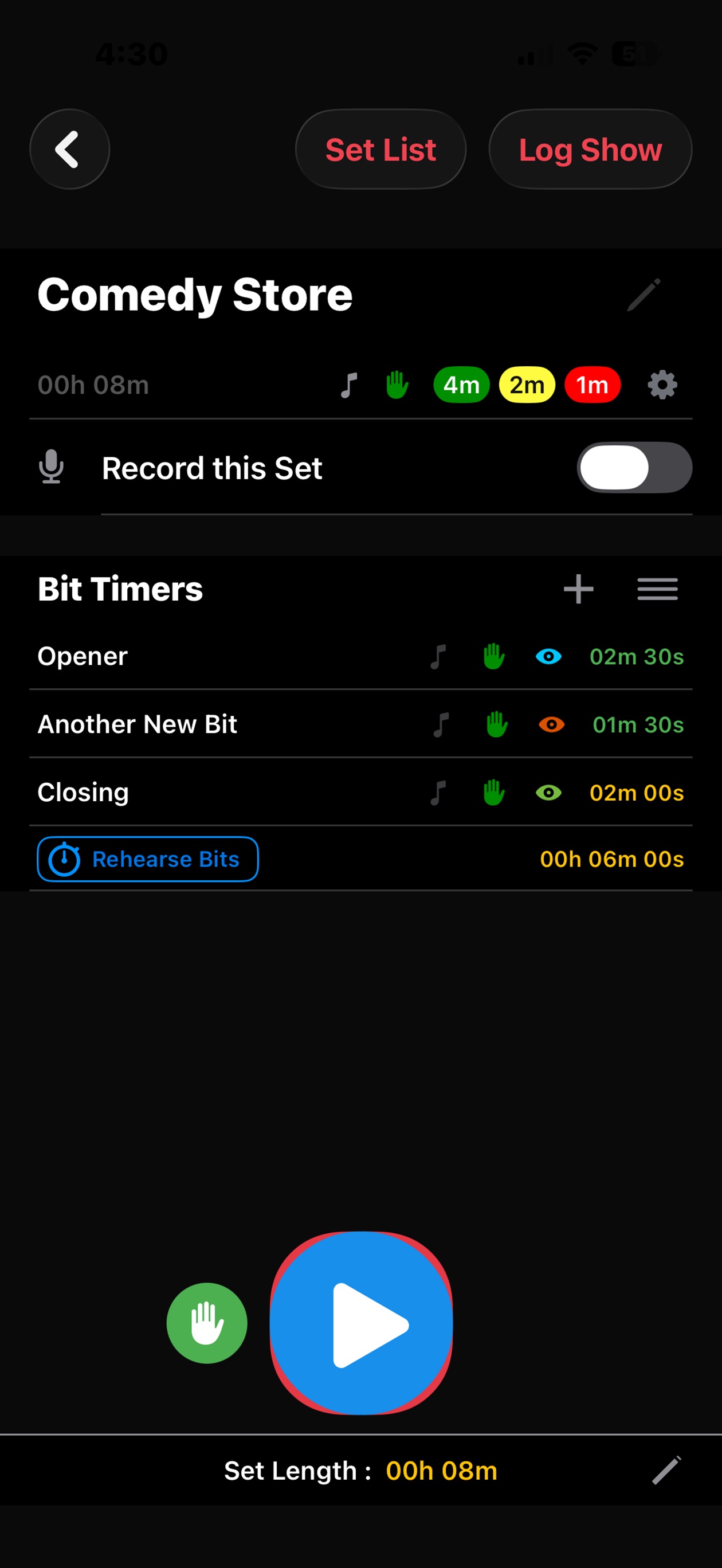 Screenshot 3 of BitTimer Pro