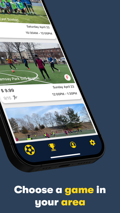 Play Now - Pickup Soccer Screenshot