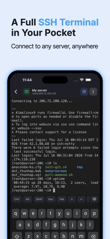 Terminal & SSH - screenshot