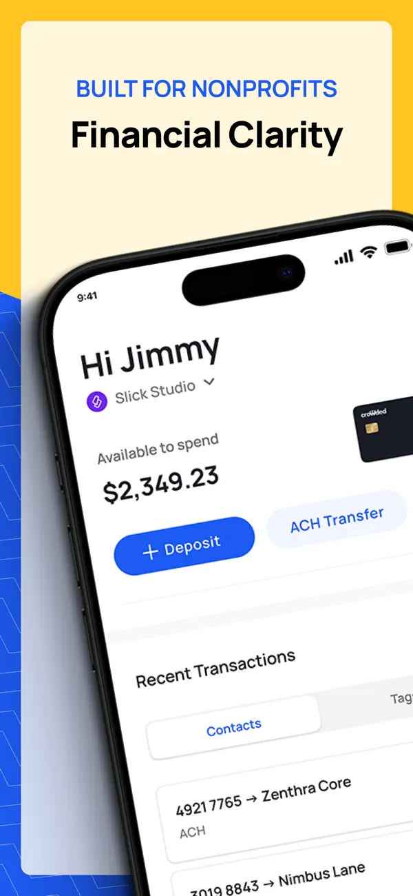 #1. Crowded Banking (iOS) Με: Crowded Technologies Inc.