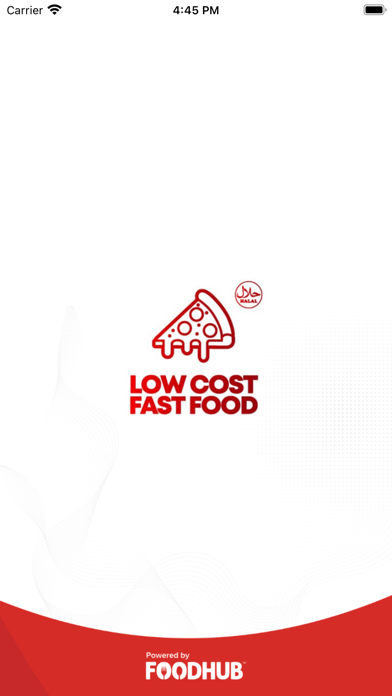 Low cost fast food Screenshot