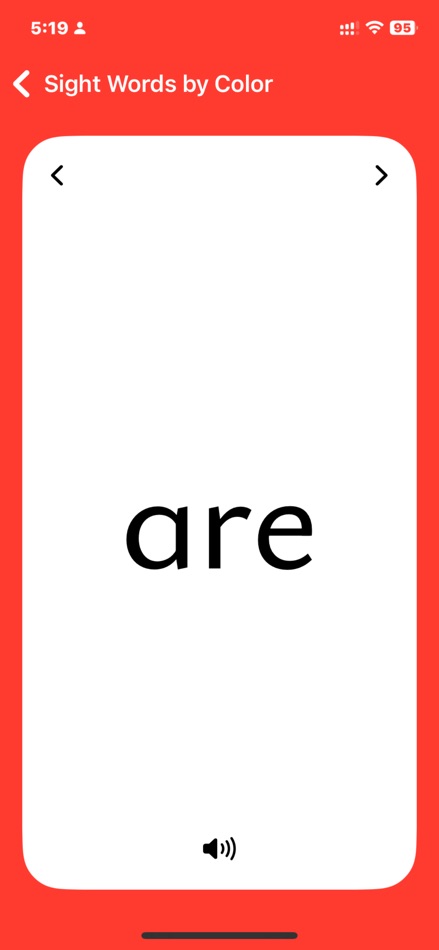 #4. Sight Words by Color (iOS) By: Carl Cabauatan