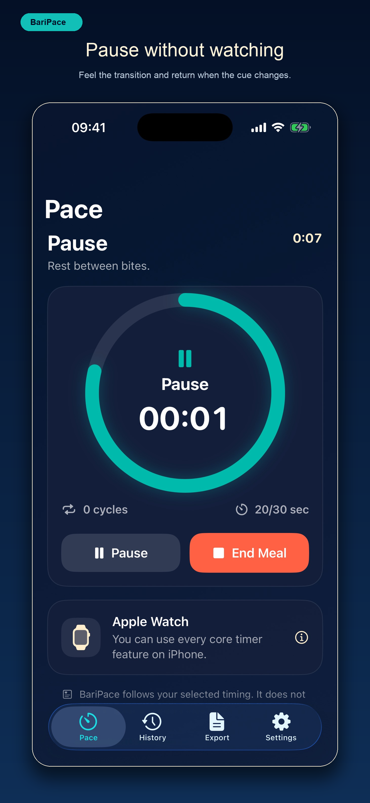 Bariatric Timer: BariPace screenshot 4