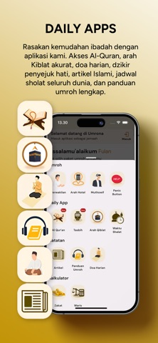 Umrona : Muslim Super App Screenshot 2 of 8