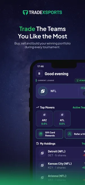 TradeXSports: Team Stocks screenshot 4