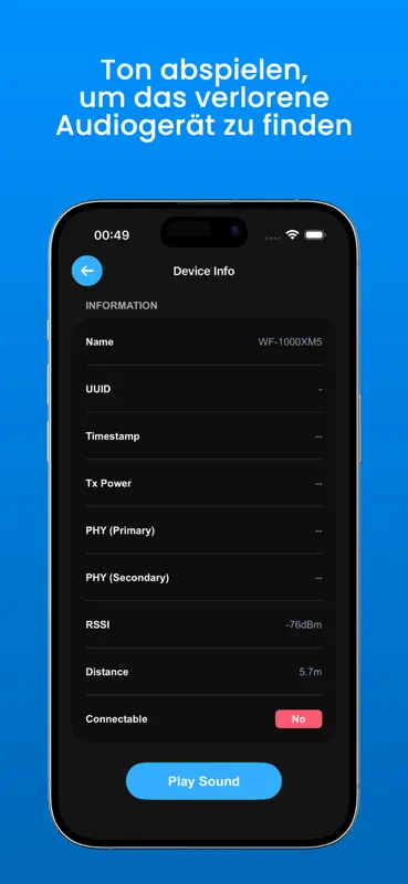 Scanner Bluetooth: Trouver BLE screenshot 3 of 3