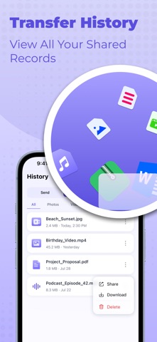 File Manager：Send & Receive Screenshot 5 of 6