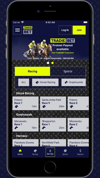 TradieBET - Online Betting App