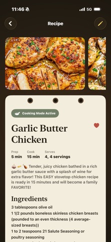 Buttery: Kitchen Dashboard screenshot