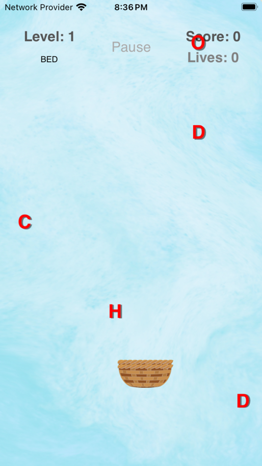 #4. Catch The Letters (iOS) 由: M ZONE (Apps)