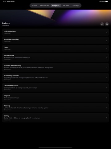 Gantry - Coolify Manager screenshot 7