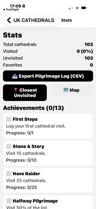 Cathedral Tracker Screenshot 3 of 8