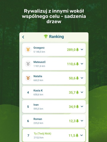 Aktywni dla lasów iPad screenshot 5