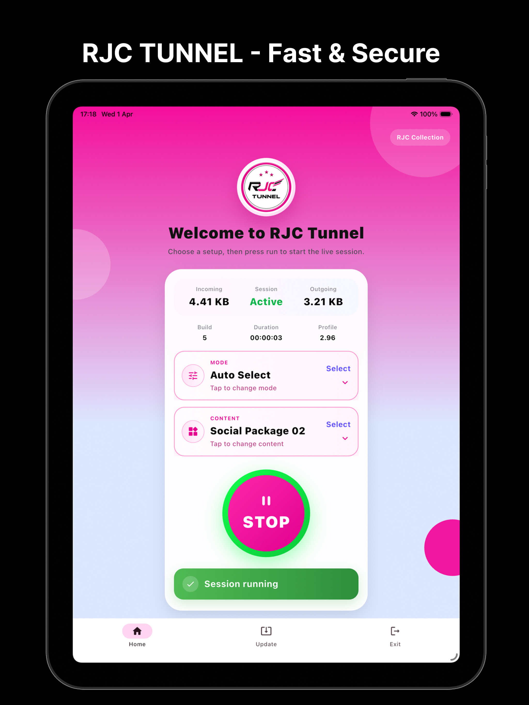 RJC TUNNEL - Fast & Secure screenshot 5