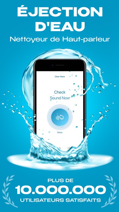 Screenshot #1 pour Clear Wave: Tone Generator