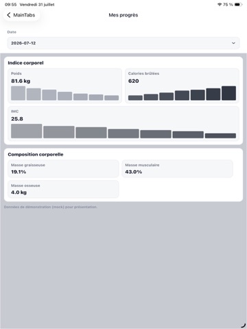 My Proboost CRM iPad screenshot