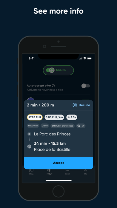 Bliq Driver - Earn more money