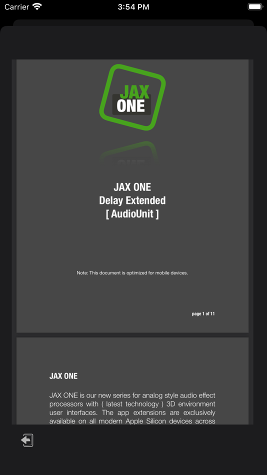 #6. JAX ONE Delay Extended (iOS) 由: Jens Guell