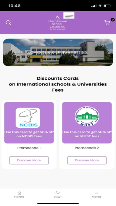 International School Vacancies Screenshot