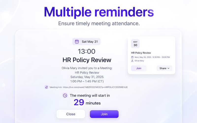 Join Teams Meetings screenshot