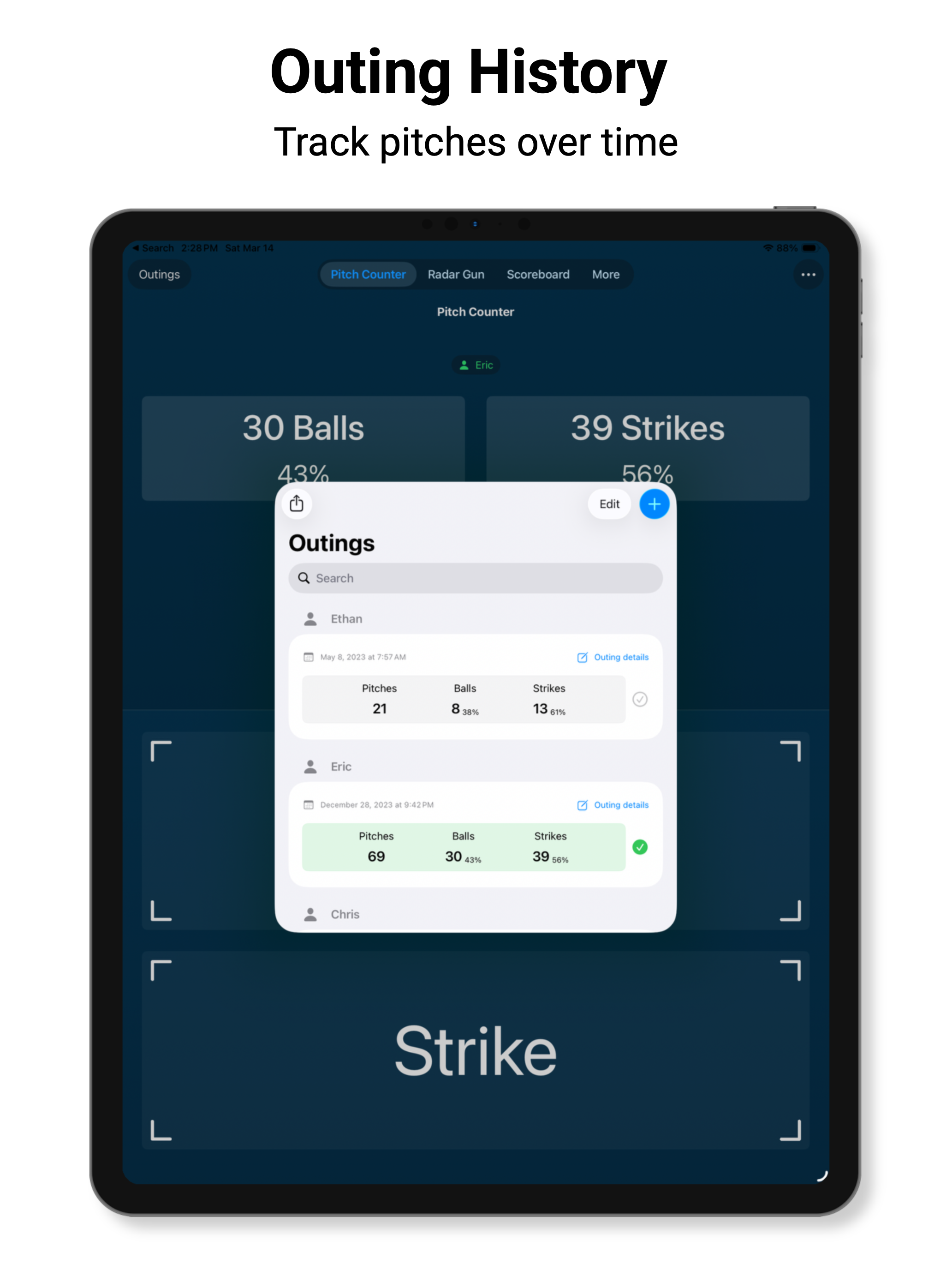 Pitch Counter & Radar Gun