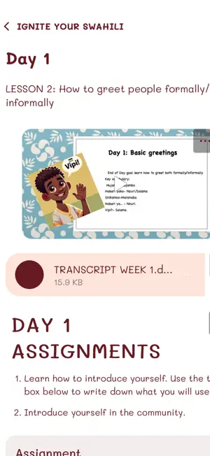 LSN: Swahili Made Easy screenshot 2