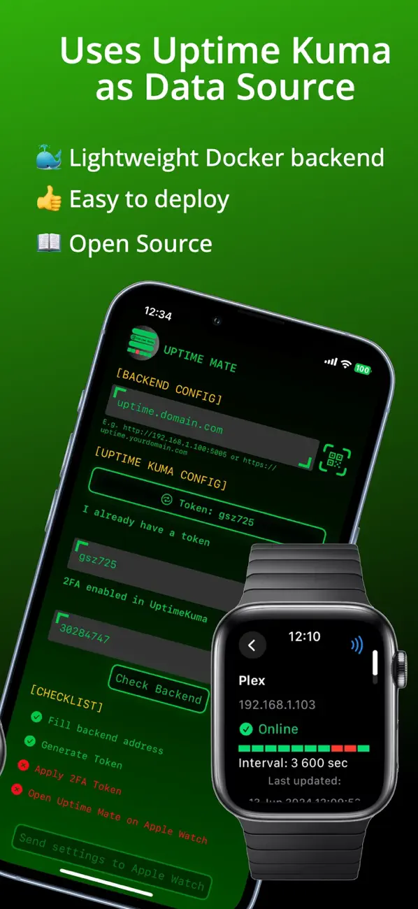 #3. Uptime Mate (iOS) Ved: Christoph Scherbeck