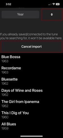 TuneTracker Songbook Screenshot 2 of 3