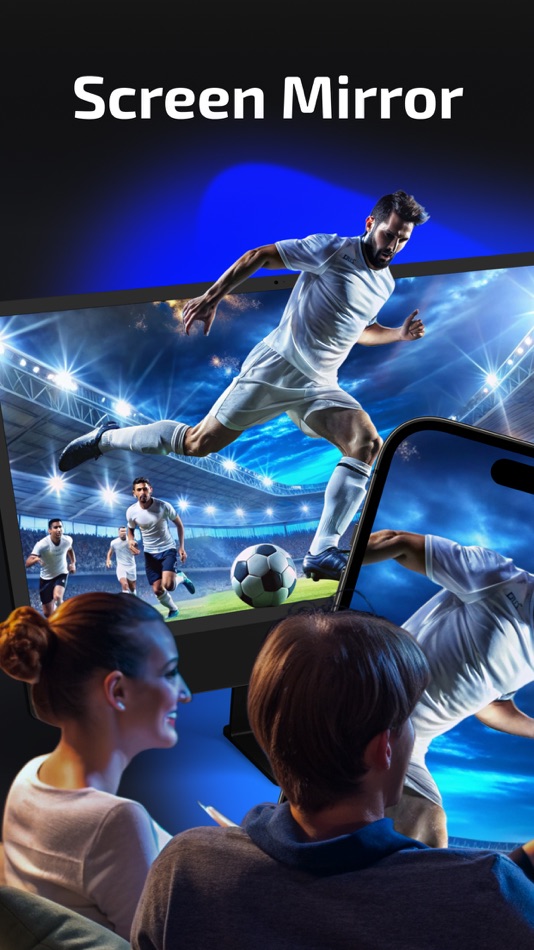 #1. Screen Mirroring • TV Cast App (iOS) โดย: Evo Tec Labs @ Pepperbit Online