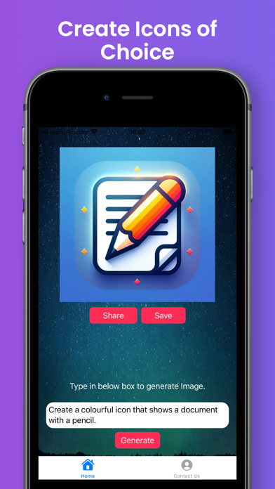 Text to Image Maker Screenshot