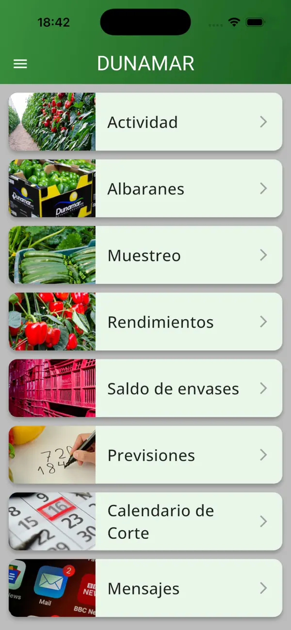 Screenshot #2 pour Dunamar SAT Agricultores