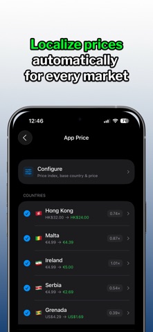 Localize Price - Parity iPhone screenshot