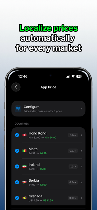 Localize Price - Parity Screenshot 3 of 7