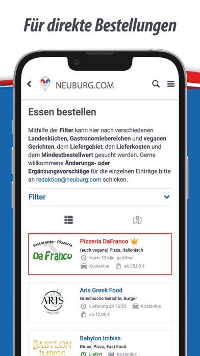 Neuburg.com Screenshot